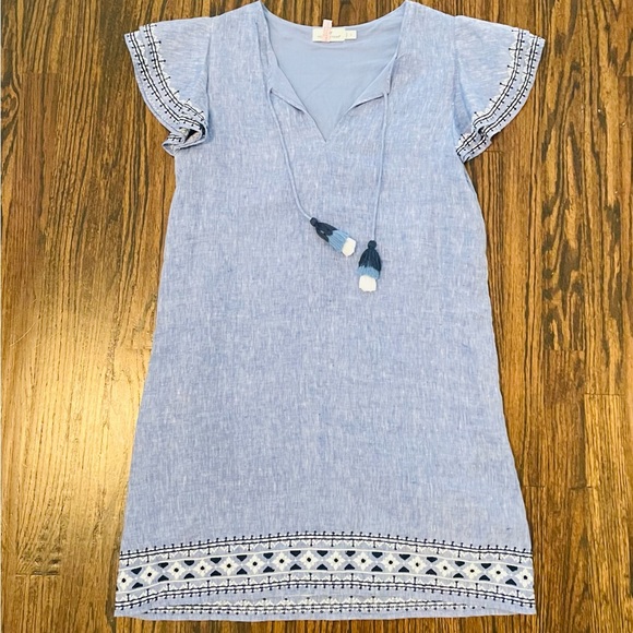 Vineyard Vines Linen Dress - Picture 1 of 2